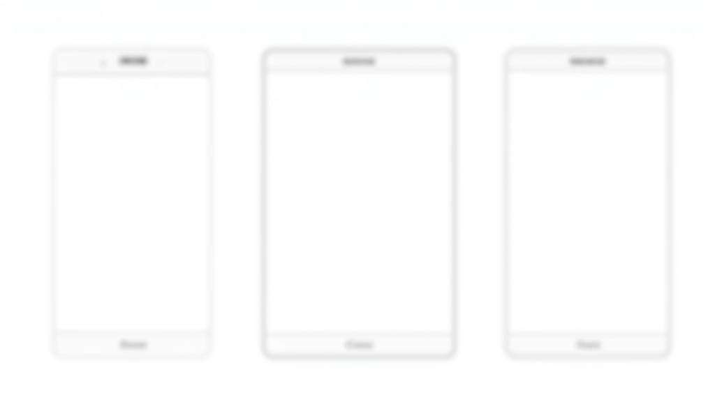 Navigation menu transformation across three screen sizes showing mobile hamburger menu tablet intermediate layout and desktop full horizontal navigation